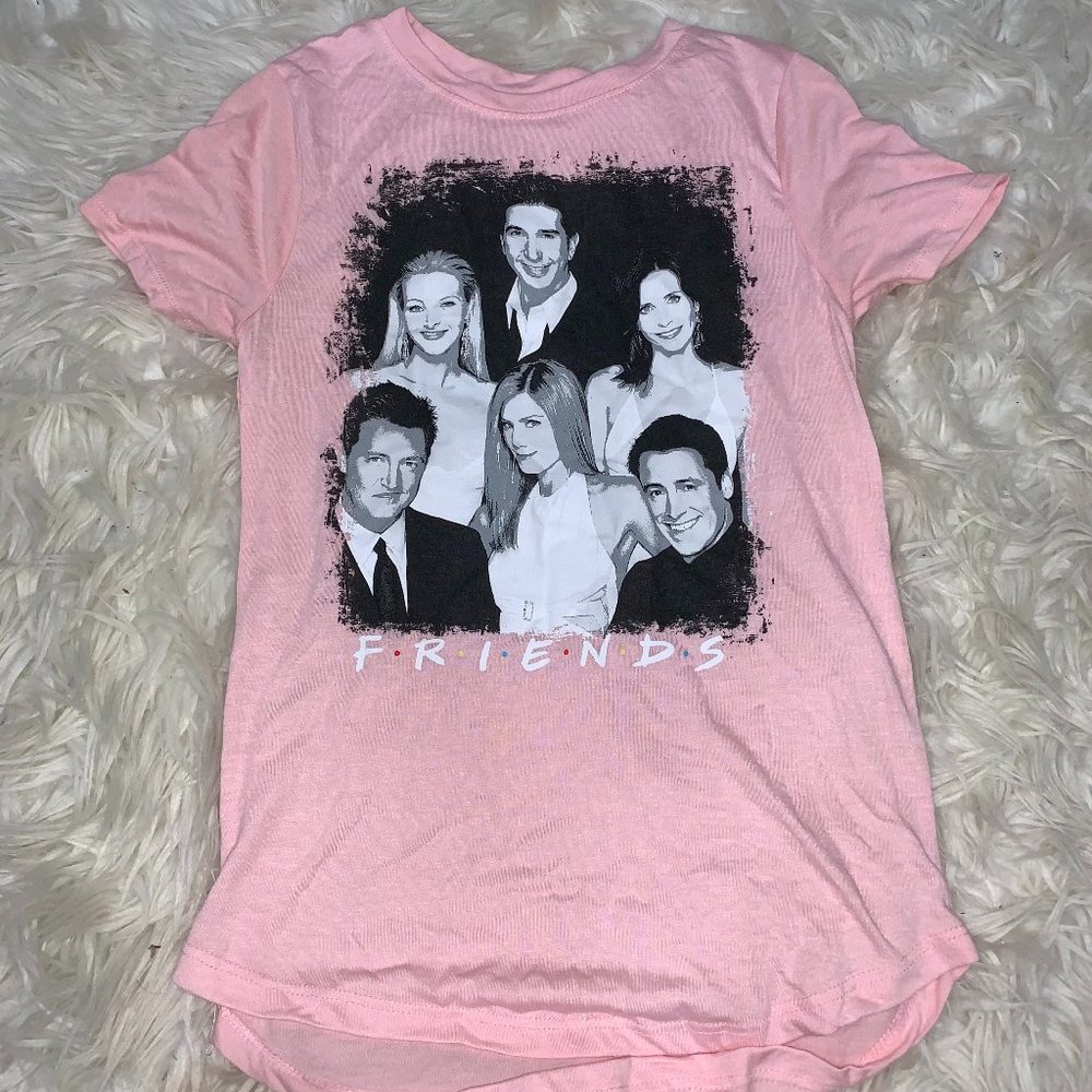 Friends TV show pink shirt